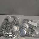 We R Memory Keepers, Button Press Refill-Large, 100 Pack, 2.25 inch, 58 mm Large Homemade Buttons, Create Custom Buttons for School Name Tags, Work Holidays, or Church Kid Activities