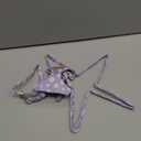 SlowTon Dog Harness Small Sized Dog - Soft XXS Dog Harness and Leash Set No Pull No Chock, Adjustable Lightweight Puppy Harness for XS Small Dogs Cats (Purple Dasiy, XXS)