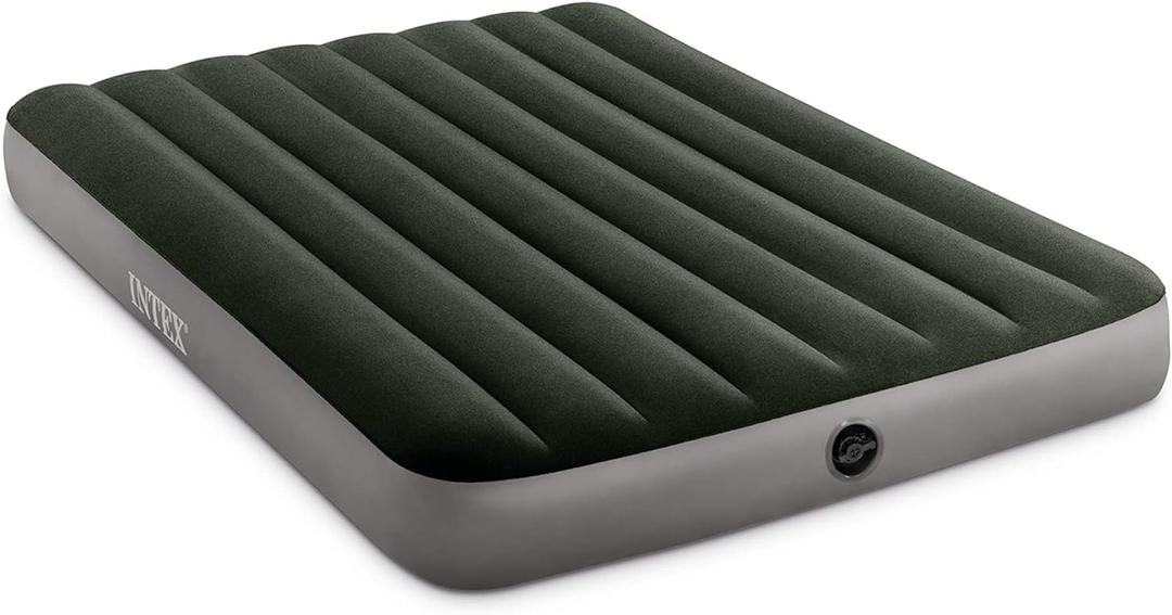 Intex 64108E Dura-Beam Standard Prestige Air Mattress: Fiber-Tech - Full Size - 10in Bed Height - 600lb Weight Capacity - Pump Sold Separately Intex 64108E Dura-Beam Standard Prestige Air Mattress: Fiber-Tech - Full Size - 10in Bed Height - 600lb Weight Capacity - Pump Sold Separately
