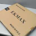 EKMAX 16X20 Shadow Box Frame in Black with Soft Linen Back - Composite Wood with Plexiglass for Wall and Tabletop