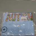 Autism Awareness Shirt Women Autism Shirts Autism Support Tops in April Blue Autism Mom Clothes Special Education Tees (Blue, S)