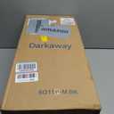 Darkaway Outdoor Post Lights, 21.3-inch Large Exterior Post Lantern Lamp Waterproof Aluminum Housing Lamp with Seeded Glass, Fence Pole Deck Lighting for Garden Patio Pathway Driveway
