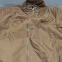 URBANFIND Men's Sports Shell Jacket Lightweight Windbreaker Outdoor Recreation Coat (Brown, M)