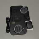 Dual Phone Wireless Charging Station for Apple Devices, Magnetic Charging Station for iPhone with Auto Switch 7-Color Light&Clock, Family Watch Charger for iPhone17 for iWatch11 for AirPods Pro3(Black