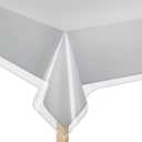 Elaine Karen Clear Plastic Table Cover Protector 100% Waterproof Table Protector Crystal Clear Plastic Tablecloth Cover for Dining Table Heavy Duty Vinyl, 54" x 72" Rectangle