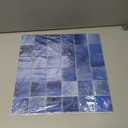 9 Sheets Glass Mosaic Tiles Backsplash, Pool Tiles,12" x 12" Kitchen Backsplash Tile