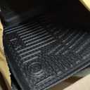 Mixsuper CRV Floor mats-Floor Mat & Cargo Liner for Honda CR-V CRV 2017-2022 (NOT for Hybrid),All Weather TPE Rubber Floor Liners Protection for CRV Accessories,Full Set Anti-Slip Car Mats,Black