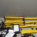 22000 Lumen Work Lights with Stand, 3 Head Portable LED Work Light, with Adjustable&Foldable Tripod Stand, IP66 Waterproof Lamp for Outdoor Indoor Job Site Workshop Garage Construction Site Lighting