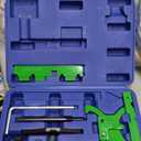 18pcTiming Tool for Ford, Engine Timing Tool Kit Camshaft Flywheel Locking Tools for Ford Fiesta Fusion Escape Mazda 1.4 1.6 1.8 2.0 Di/TDCi/TDDi ECOBOOST 1.6 Ti-VCT 1.5 1.6 VVT 2.5L Replace 303-1097 (Green)