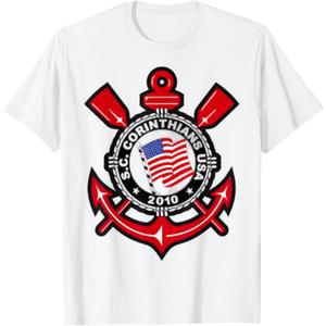 Camisa do coringa coritnhians de torcida gavioes blusa T-Shirt 2XL