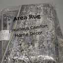 3x5 Washable Rug for Living Room Bedroom Dining Room Non-Slip Low Pile Boho Vintage Distressed Entryway Rug Traditional Floral Retro Accent Throw Carpet for Dining Room Bathroom Kitchen Antique/Moss