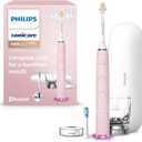 Philips Sonicare DiamondClean Smart 9300 Electric Toothbrush, Sonic Toothbrush with App, Pressure Sensor, Brush Head Detection, 4 Brushing Modes and 3 Intensity Levels, Pink, Model HX9903/25 (1 Count (Pack of 1))