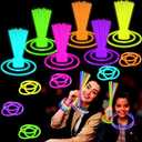 Glow Sticks Party Pack 8"-50, Light up Bracelets & Necklaces Accessories for Kids, Neon Glow in the Dark Christmas NYE Party Favor Supplies Decoration for Xmas Birthday Camping Wedding Dance Parade