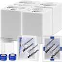 360 Pack Trading Card Shipping Protectors, 3.5'' x 4.5'' Plastic Card Protector with Tape Rolls for Mailing Sports Cards