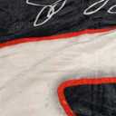 Super Soft Flannel Throw Blanket Non-Shedding Fluffy Cozy Fuzzy Throws Blankets Gifts for Men Women Home Decor Accessories 50"X40" (Black)