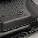 Floor Mats Set for 2022-2025 2026 Jeep Grand Cherokee Accessories, Full Coverage All Weather Floor Mats Cargo Mat with Backrest Protectors & Door Sill Guards (Include 4xe Not for L or WK)