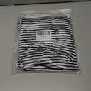 KISSMODA Womens 2 Piece Lounge Outfits Crew Neck Cap Sleeve Stripe M (M)
