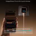 Anker Nano Smart Display Charger, 45W Max Fast Charger USB C for iPhone 17