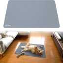 FXW Ultra Waterproof Pet Floor Protector Mat & Under Dog Crate Mat, Resistant & Easy to Clean, 50''L x 31''W
