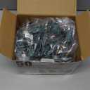 C9 Christmas Lights Outdoor, 50 FT 50 LED Vintage Warm White C9 String Lights Connectable for Christmas Tree Roofline Patio Garden Backyard Holiday Party Indoor Outdoor Decoration, Green Wire