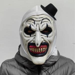 Scary Halloween Mask 2024 Clown Movie Joker Bloody Latex Helmet Cosplay Costume Halloween Fancy Dress Party Roleplay Masks