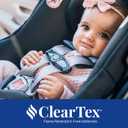 Chicco KeyFit Max ClearTex Infant Car Seat and Base, Rear-Facing Seat for Infants 4-30 lbs., Infant Head and Body Support, Compatible with Chicco Strollers, Baby Travel Gear, Legend/Black, MFD 12/2025