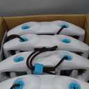 Boat Fenders Easy to Install Bumper for Docking Ideal Fender for Pontoon, Bass, Jet Ski and Fishing Boats (Light Gray)