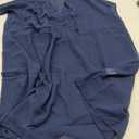 Avidlove Swimsuit Cover Ups for Women Beach Chiffon Swimwear Coverup Sheer Sexy V-Neck Beachwear Navy Blue XL