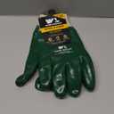 Wells Lamont Heavy Duty 14 PVC Coated Work Gloves | Chemical & Liquid Resistant, Cotton Lined | Men's Large (167L) (2 Count (Pack of 1))