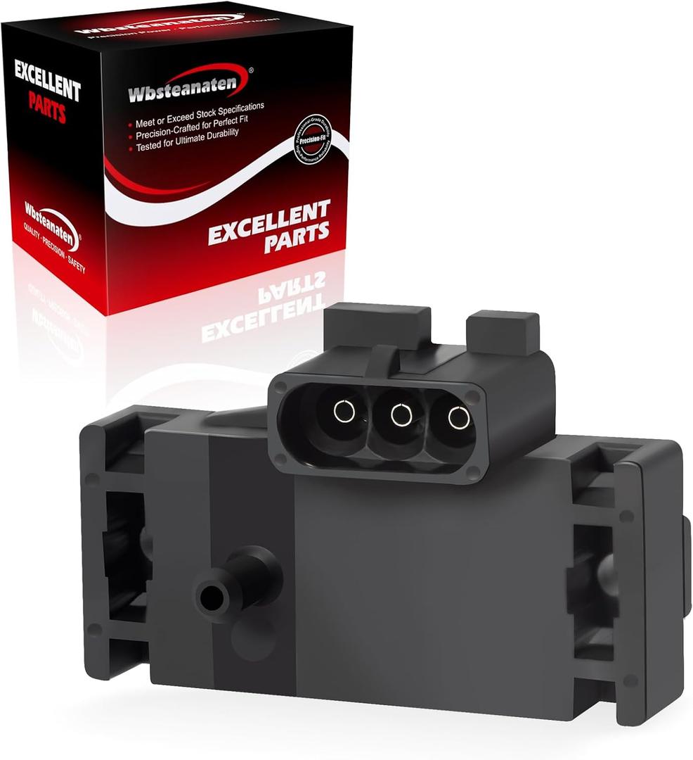 MAP Sensor Manifold Absolute Pressure: 12569240 Compatible with 1984-03 Jeep Cherokee Wrangler Grand Cherokee,1989-04 Pontiac Grand Prix,90-01 Chevy Lumina,85-04 GMC Safari Astro,1988-96 Chevy C/K1500