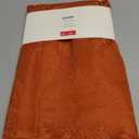 maxmill Square Table Cloth Damask Design Water Proof Wrinkle Free Heavy Weight Soft Tablecloth Decorative Fabric Table Cover for Outdoor and Indoor Use Square 60 x 60 Inch Rust