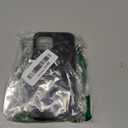 Bocasal Crossbody Wallet Case for iPhone 13, RFID Blocking PU Leather Zipper Handbag Purse Flip Cover, Kickstand Folio Case with Card Slots Holder Wrist Strap Lanyard 5G 6.1 Inch (Black)