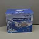 Cold Therapy Machine with Programmable Timer,USB Powered Portable,2025 New Powerful Pump, for Knee Replacement,Pain Relief,Sports Injuries,Ace Bandage Style Compression,Pad for Shoulder,Hip,and Ankle