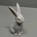 7.5" Ceramic Bunny Decor