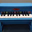 Melissa & Doug Learn-to-Play Piano with 25 Keys and Color-Coded Songbook - Blue