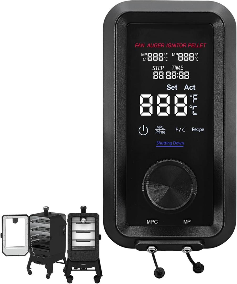 UPGRADEDigital PID Vertical Control Board Compatible with Pit Boss Pro Series II 4-Series Wood Pellet Vertical Smoker Part NO. 80147 UPGRADEDigital PID Vertical Control Board Compatible with Pit Boss Pro Series II 4-Series Wood Pellet Vertical Smoker Part NO. 80147