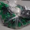 Dazzle Bright C9 Christmas String Lights, Waterproof Connectable Green Wire Fairy Lights, Christmas Lights for Indoor Outdoor Home Yard Xmas Tree House Decorations (Green, 100 LED)