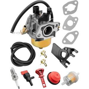 Carburetor Fit for Cub Cadet 31AM5CVS756 2X 26" HP Snow Thrower, Snow Blower Carb Tune Up Kit with Fuel Filter Spark Plug Gaskets