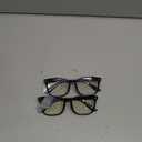 livho High Tech Blue Light Glasses - Advanced Blue Light Blocking Computer Glasses - Screen Fatigue & UV Protection (*B11 Light Black+ Dark Blue)