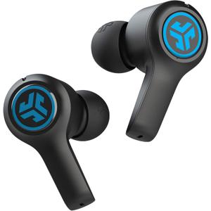 JLab JBuds Air Play Gaming True Wireless Earbuds, 30+ Total Hours of Bluetooth 5 Playtime, Super-Low Latency for Mobile Gameplay, Built-in Microphone, Dual Connect, EQ3 Sound / C3 Chatting