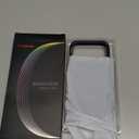 TORRAS Q3 Silicone 360 Spin for iPhone 17 Pro Case with Stand, Fit for MagSafe, Magnetic Ring Kickstand with Camera Control, Liquid Silicone Rubber Soft Phone Case for iPhone 17 Pro 6.3'', Deep Blue