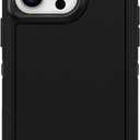 OtterBox iPhone 15 Pro MAX (Only) Defender Series XT Case - Black, screenless, Rugged, Snaps to MagSafe, Lanyard Attachment