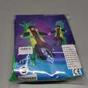 Inflatable Alien Costume Kids, Funny Halloween Costumes for Kids, Hot Dog Alien Halloween Costume for Halloween Fancy Party Cosplay, Children's Universal Size Green