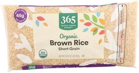 365 by Whole Foods Market, Organic Short Grain Brown Rice, 32 Ounce Uset By 09SEP25