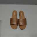Soda Shoes Women Flip Flops Basic Plain Slides 6.5