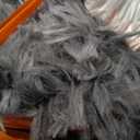 TWINNIS Super Soft Shaggy Rugs Fluffy Carpets, 5x8 Feet, Indoor Modern Plush Area Rugs for Living Room Bedroom Kids Room Nursery Home Decor, Upgrade Anti-Skid Rectangular Fuzzy Rug, Black Gray