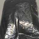 Cocktail Table Covers - 2 Pack 32"x 43" Black Cocktail Table Tablecloth with Natural Wavy Round Skirt for Bar Wedding Party Banquet