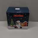 AerWo 6FT Christmas Inflatables Outdoor Decorations, Upgrade Cute Inflatable Snowman Penguins Blow Up Yard Decorations with Rotating LED Lights for Indoor Outdoor Yard Garden Christmas Decor