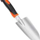 Garden Shovel Garden Hand Trowel, Heavy Duty Hand Shovel with Ergonomic Handle, Small Gardening Tools for Digging, Rust Resistant Gardening Spade Trowel Tools, Orange