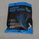 Lux Dual Grip Socks - Soccer Grip Socks for Men and Women. GripArray Performance & Comfort, Large